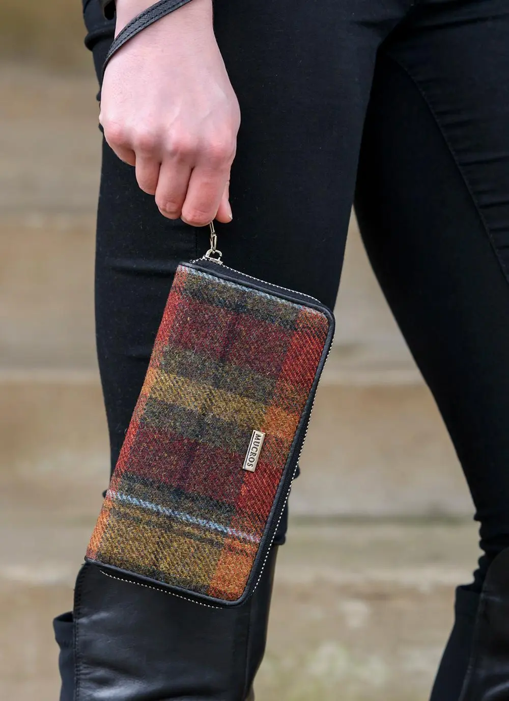 Mucros Tweed Wallet